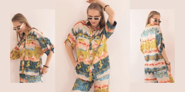 Satin Shirt Elegance…